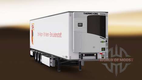 Semi-reboque Chereau FC Augsburg para Euro Truck Simulator 2