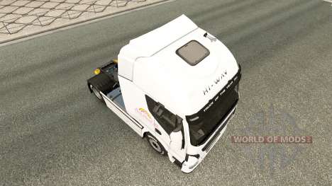 O cor-de-Rosa de Pelúcia AG pele para Iveco unid para Euro Truck Simulator 2