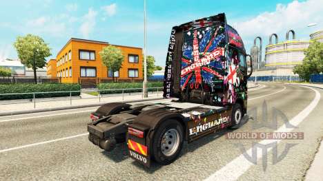 Inglaterra pele para a Volvo caminhões para Euro Truck Simulator 2