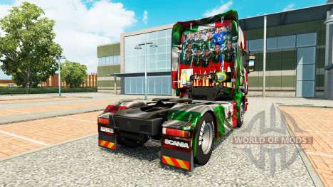 O México, a Copa de 2014 pele para o Scania truc para Euro Truck Simulator 2