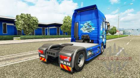 Oceano para a pele do HOMEM de caminhão para Euro Truck Simulator 2