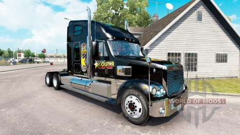 Скин Rockstar Energy на Freightliner Coronado para American Truck Simulator