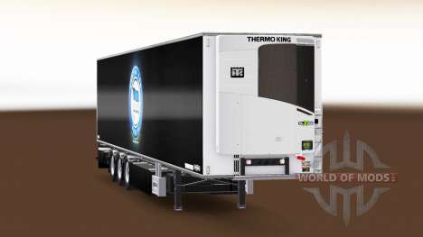 Semi-reboque Chereau Hertha BSC para Euro Truck Simulator 2