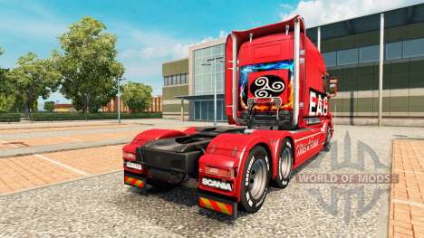EAG pele para caminhão Scania T para Euro Truck Simulator 2