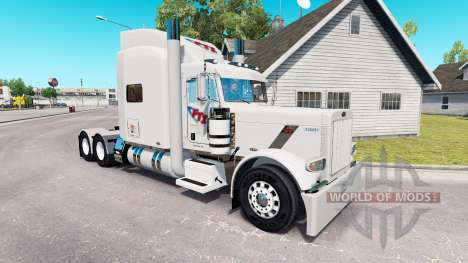 FTI Transporte de pele para o caminhão Peterbilt para American Truck Simulator
