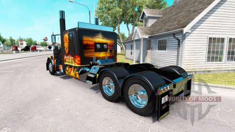 Submundo da pele para o caminhão Peterbilt 389 para American Truck Simulator