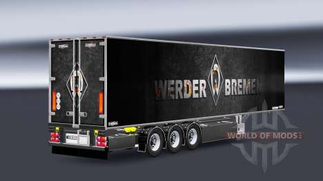 Semi-Reboque Chereau Werder Bremen para Euro Truck Simulator 2
