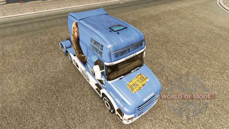 Pele Lisa Comboio para caminhão Scania T para Euro Truck Simulator 2