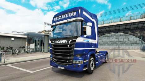 Mainfreight pele para o Scania truck para Euro Truck Simulator 2