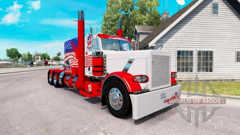 EUA pele para o caminhão Peterbilt 389 para American Truck Simulator