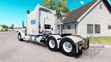 FTI Transporte de pele para o caminhão Peterbilt para American Truck Simulator