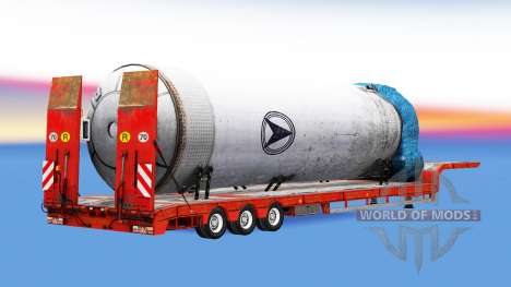 Baixa varrer cargas pesadas para American Truck Simulator