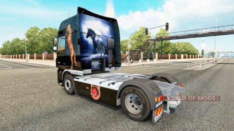 Caballos de pele para caminhões DAF para Euro Truck Simulator 2