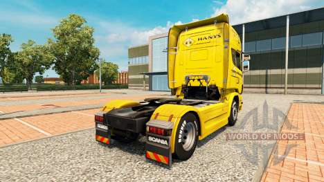 Schwertransport Hanys pele para o Scania truck para Euro Truck Simulator 2
