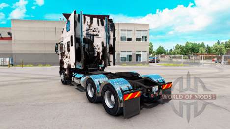 Скин Reformulado Dalmatin на Freightliner Argosy para American Truck Simulator