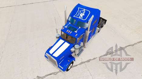 Скин Universidade de Duke Orgulho v1.02 на Kenwo para American Truck Simulator