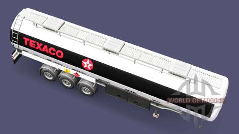 Combustível semi-reboque Texaco para Euro Truck Simulator 2