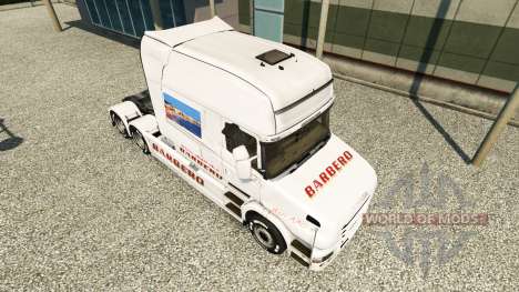 BARBERO pele para a Scania T caminhão para Euro Truck Simulator 2