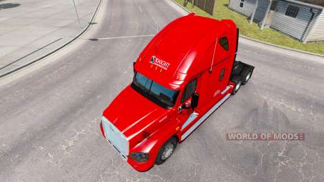 Pele Cavaleiro caminhão Freightliner Cascadia para American Truck Simulator