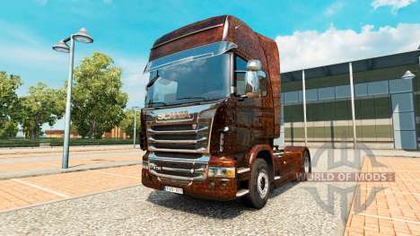 Ferrugem pele v2.0 caminhão Scania para Euro Truck Simulator 2