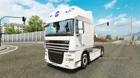 Schmidt Heilbronn pele para caminhões DAF para Euro Truck Simulator 2