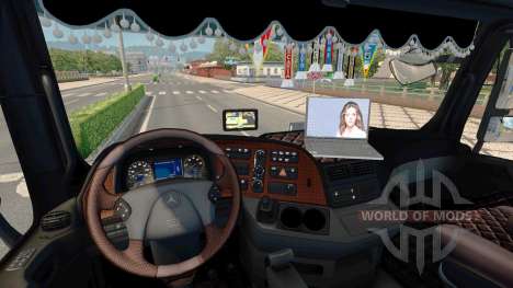 Ajuste para Mercedes-Benz Actros MP3 para Euro Truck Simulator 2