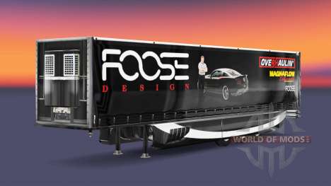 Pele FOOSE no trailer para Euro Truck Simulator 2