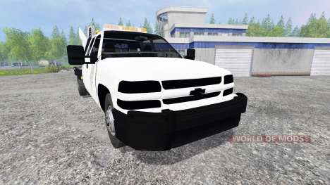 Chevrolet Silverado Flatbed para Farming Simulator 2015