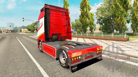 Ajuste para a Volvo FH para Euro Truck Simulator 2