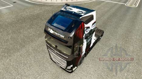 Valentina pele para a Volvo caminhões para Euro Truck Simulator 2