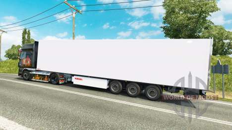 Refrigerado semi-reboque Kogel para Euro Truck Simulator 2