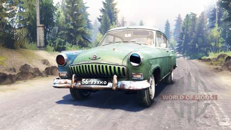 GAZ-21 Volga para Spin Tires