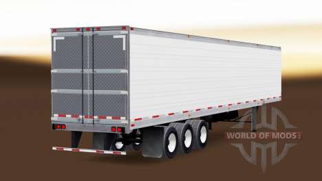 Três eixos reefer semi-reboque para American Truck Simulator