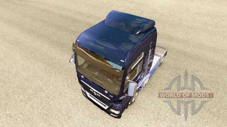 Inverno Lobos em pele para tratores para Euro Truck Simulator 2
