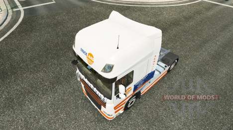 Truckland pele para caminhões DAF para Euro Truck Simulator 2
