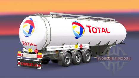 Combustível semi-reboque Total para Euro Truck Simulator 2