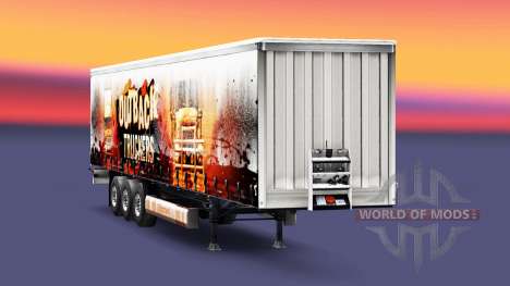 Outback Caminhoneiros pele do trailer para Euro Truck Simulator 2