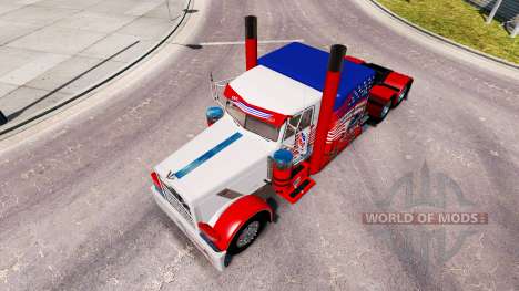 EUA pele para o caminhão Peterbilt 389 para American Truck Simulator