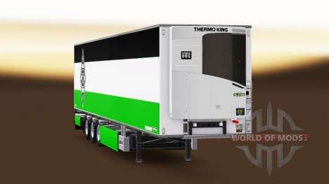 Semi-Reboque Chereau Borussia Monchengladbach para Euro Truck Simulator 2