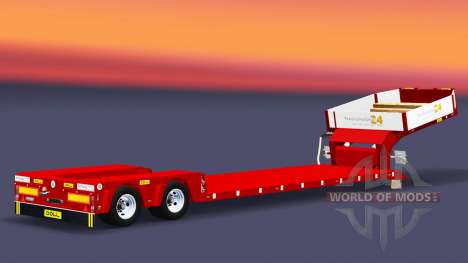 De baixo da cama de rede de arrasto de Boneca Va para Euro Truck Simulator 2