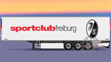 Semi-reboque Chereau SC Freiburg para Euro Truck Simulator 2