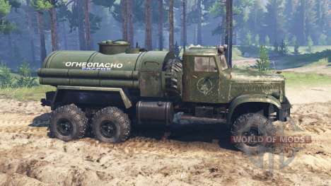 Kraz-214 para Spin Tires