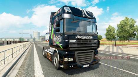 Implacável pele para caminhões DAF para Euro Truck Simulator 2
