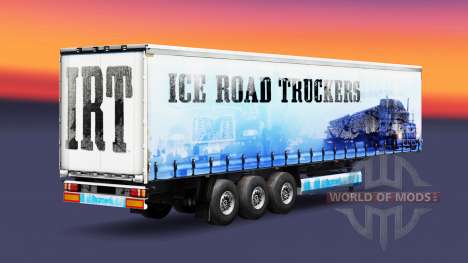 Pele Caminhoneiros de Estrada de Gelo sobre o tr para Euro Truck Simulator 2