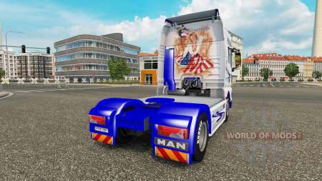 Sonho americano de pele para HOMEM caminhão para Euro Truck Simulator 2