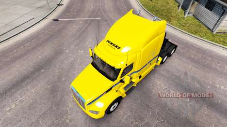 A Penske pele para o caminhão Peterbilt para American Truck Simulator