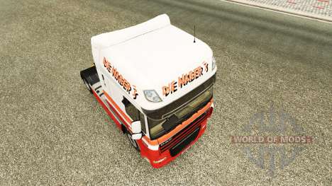 O Nabers pele para caminhões DAF para Euro Truck Simulator 2