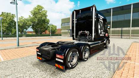 Fulda pele para caminhão Scania T para Euro Truck Simulator 2