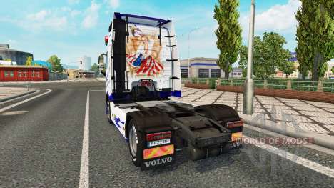 Sonho americano pele para a Volvo caminhões para Euro Truck Simulator 2