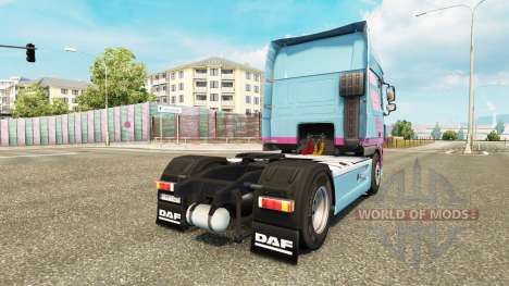 Jan Tromp pele para tractor DAF XF 105.510 para Euro Truck Simulator 2